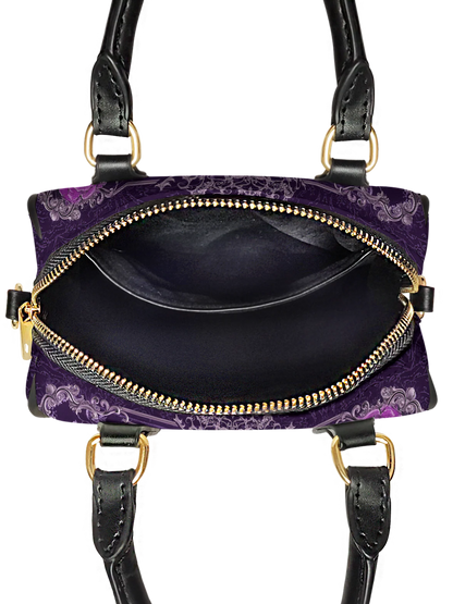 "Bloodrose" Poison Plum Mini Satchel