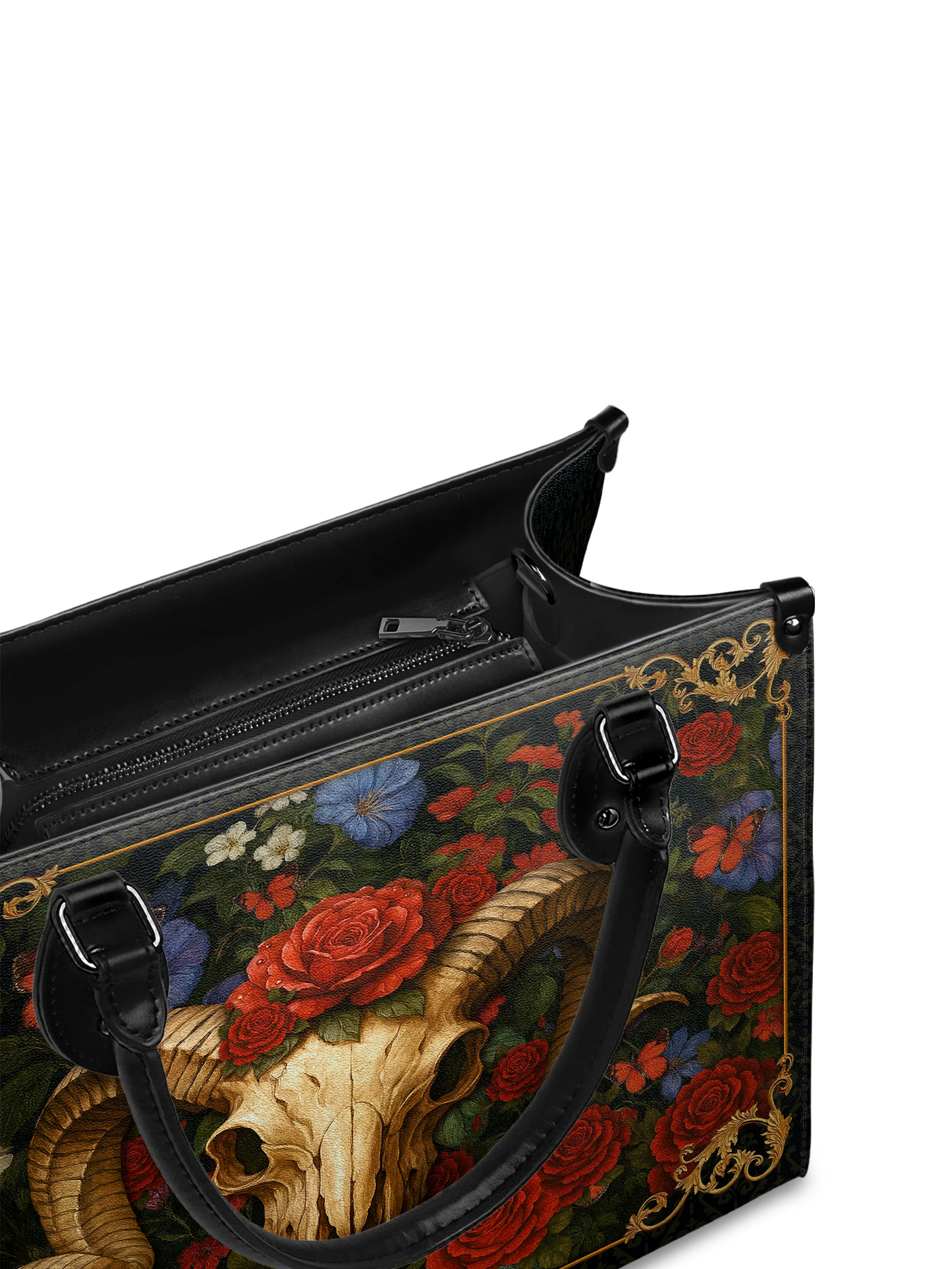 "Rosethorn" - Leather Handbag Matching Set (FREE WALLET)