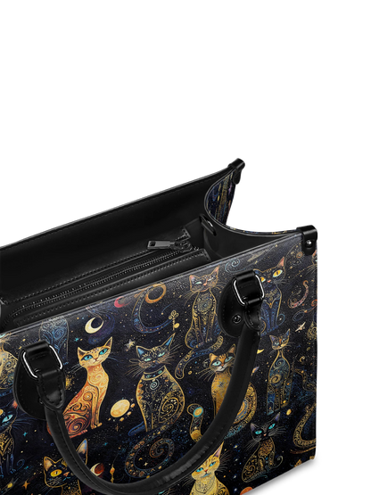 "Lunacat" - Leather Handbag Matching Set (FREE WALLET)