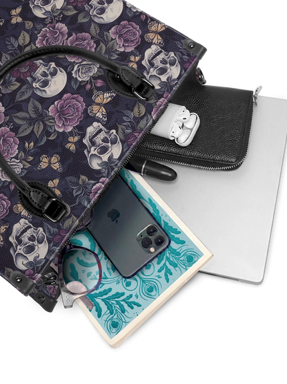 "Noctaflora" - Leather Handbag Matching Set (FREE WALLET)