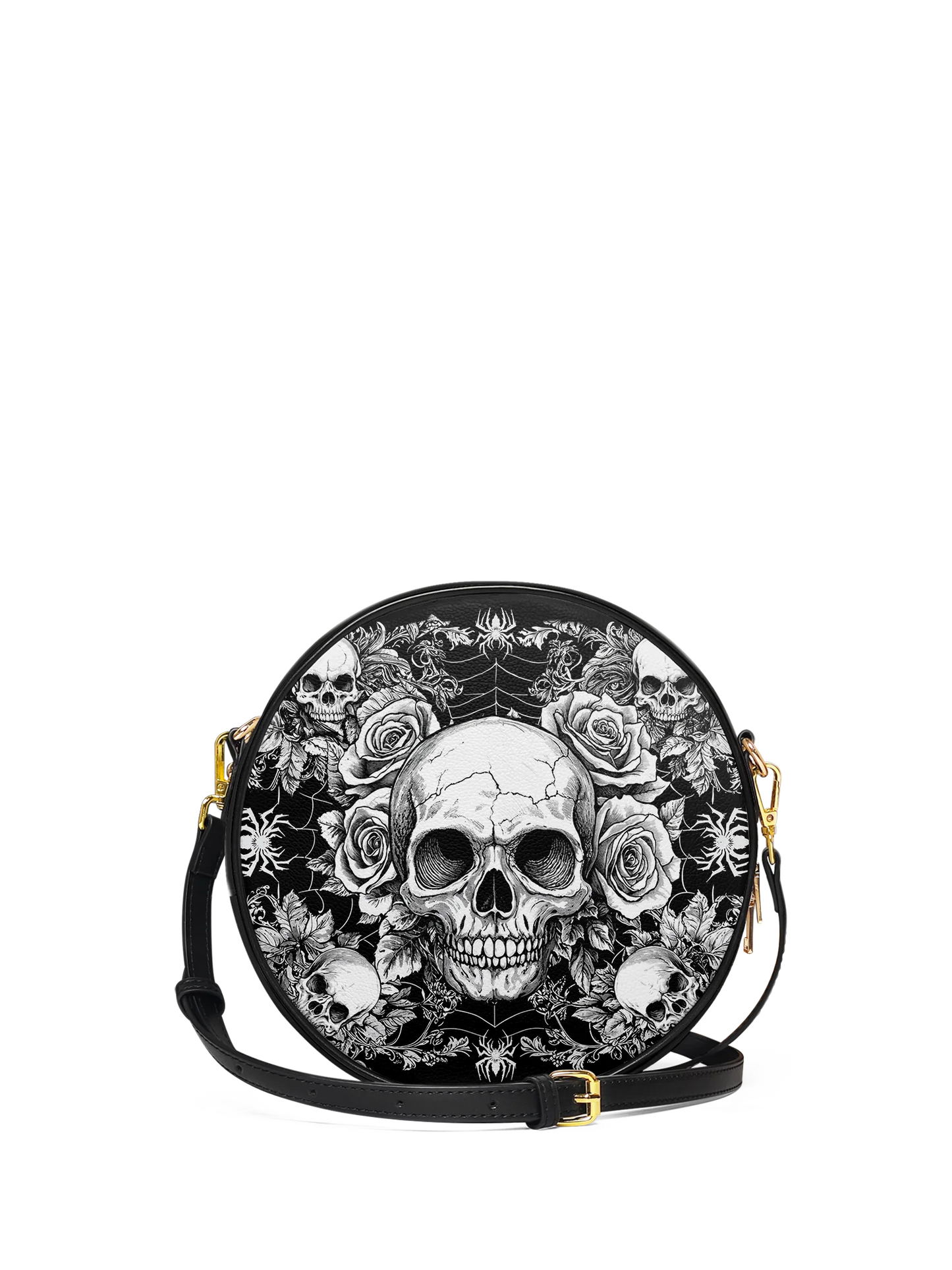 "Gravebloom" Circle Crossbody Bag