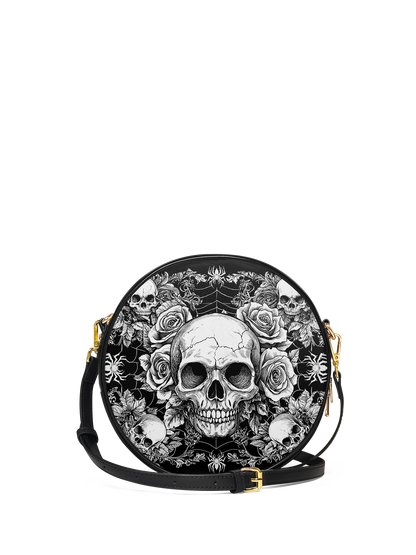 "Gravebloom" Circle Crossbody Bag