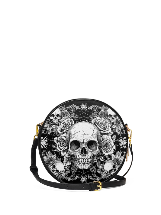 "Gravebloom" Circle Crossbody Bag