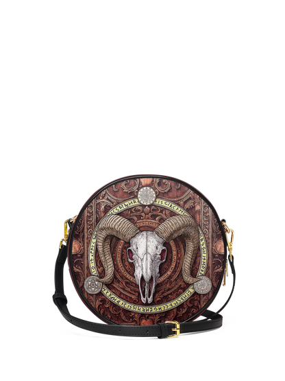 "Hexram" Circle Crossbody Bag