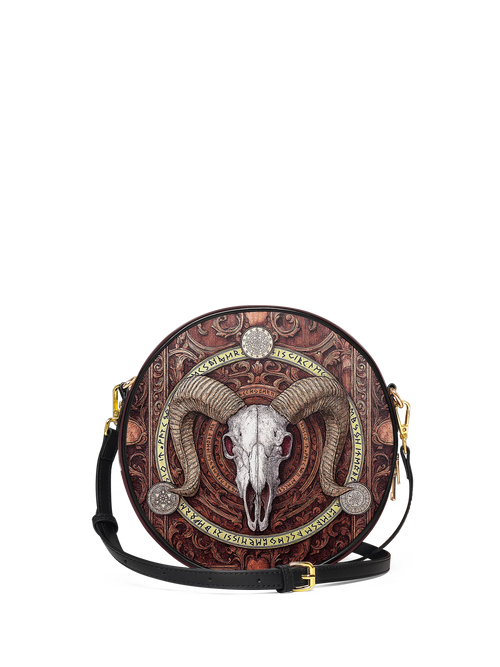 "Hexram" Circle Crossbody Bag