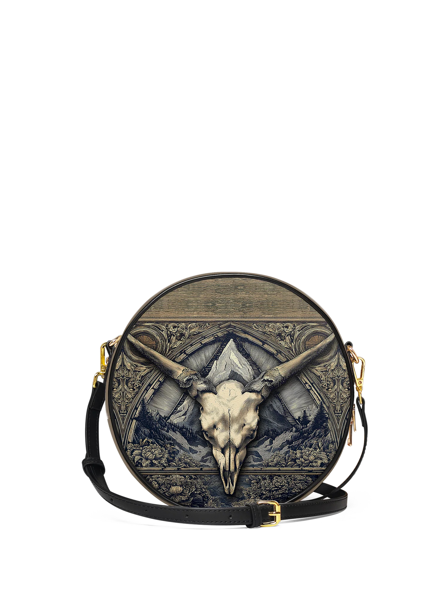 "Altarhorn" Circle Crossbody Bag