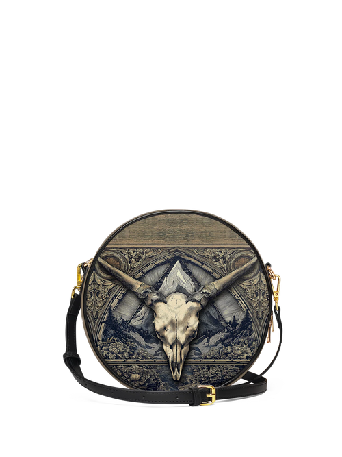 "Altarhorn" Circle Crossbody Bag