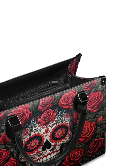 "La Roja" - Leather Handbag Matching Set (FREE WALLET)