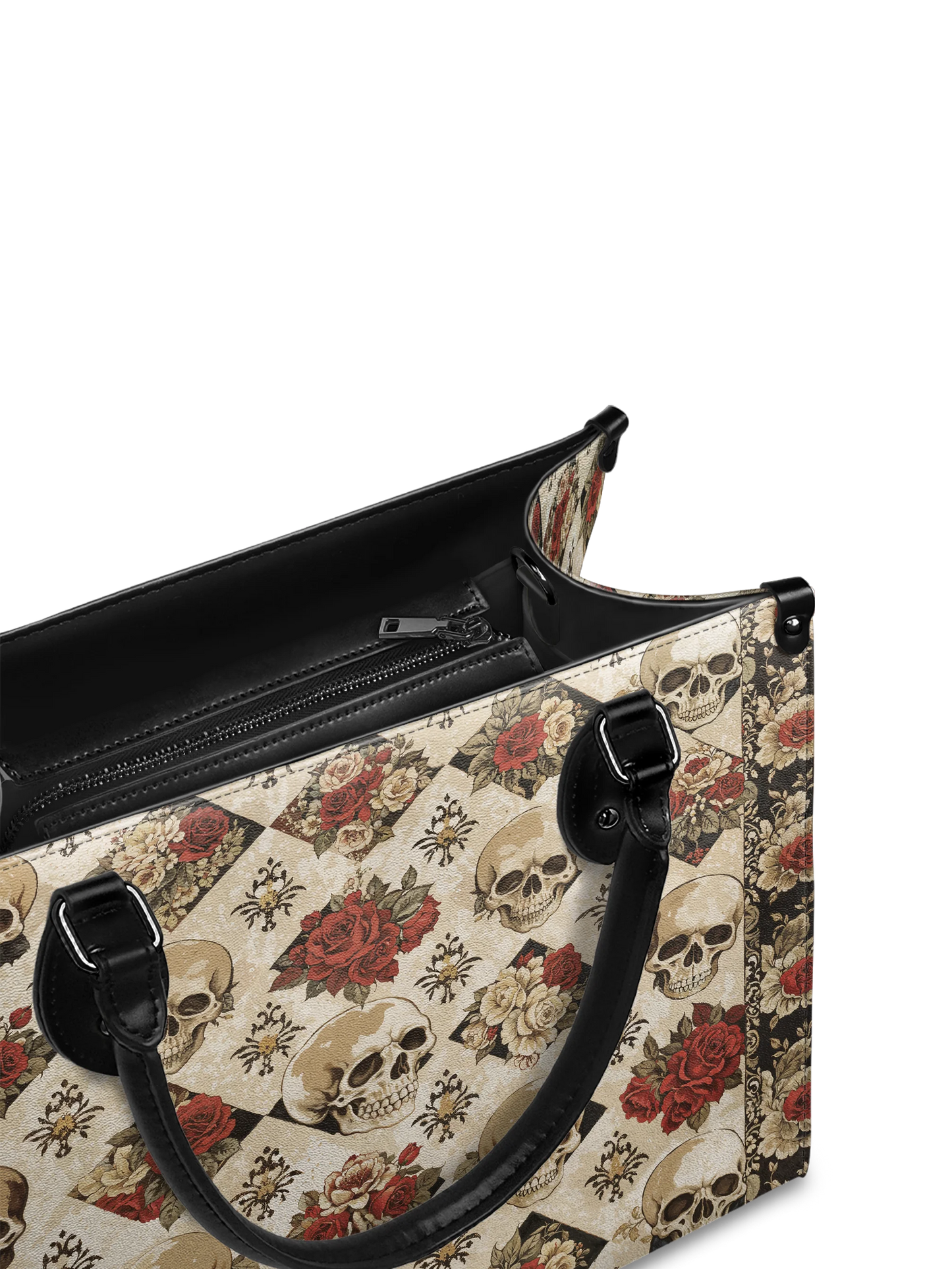 "Mournaire" - Leather Handbag Matching Set (FREE WALLET)