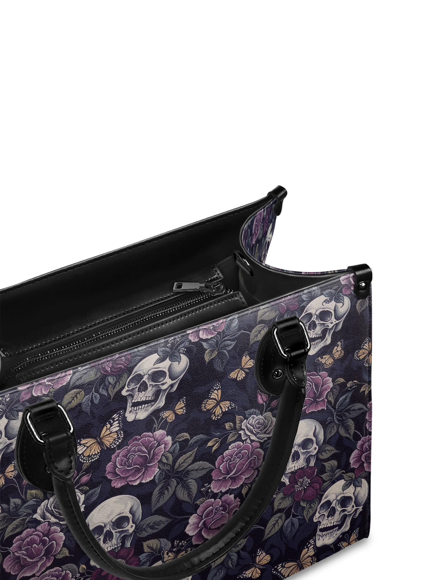 "Noctaflora" - Leather Handbag Matching Set (FREE WALLET)