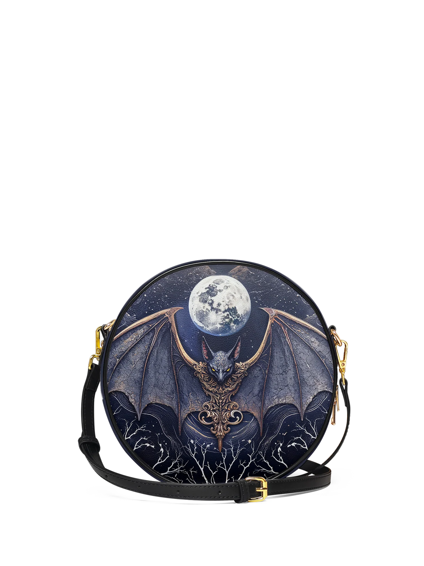 "Moonreaver" Circle Crossbody Bag