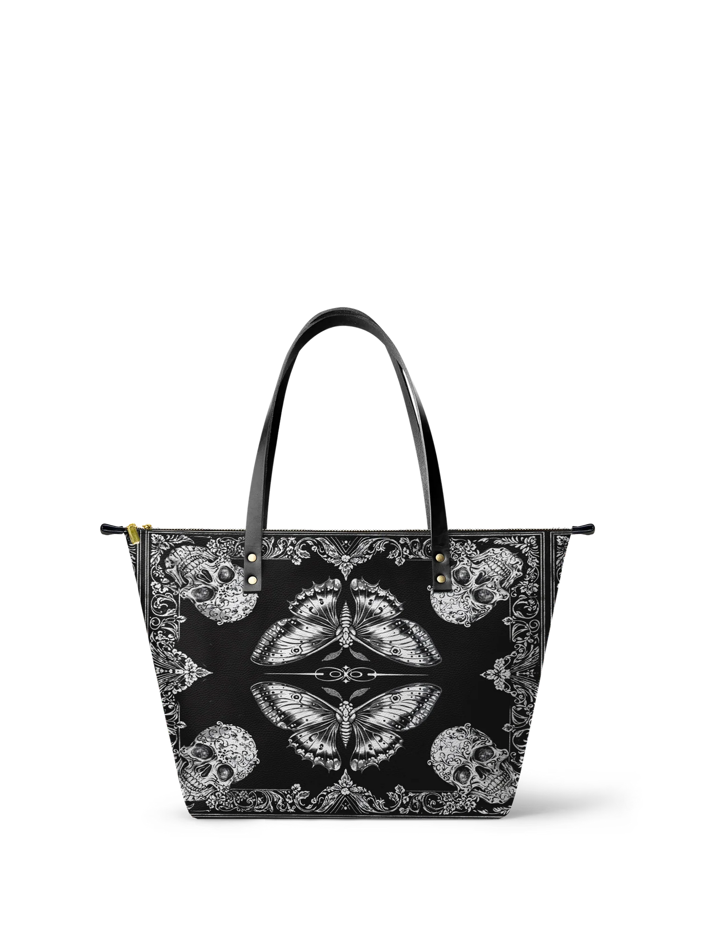 "Morthwing" Leather Tote Bag Matching Set (FREE WALLET)