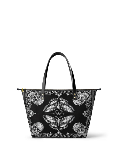 "Morthwing" Leather Tote Bag Matching Set (FREE WALLET)