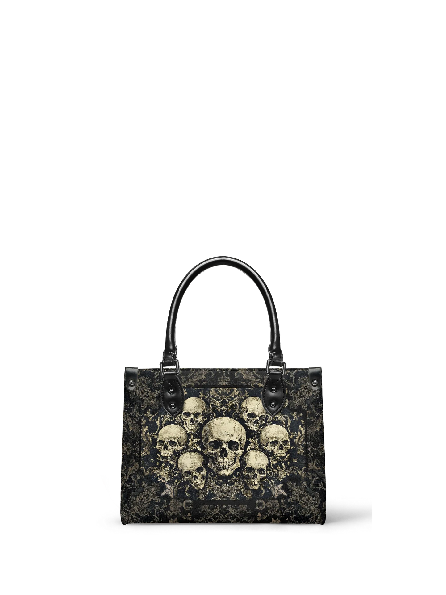 "Deathmark" - Small Leather Handbag Matching Set (FREE WALLET)