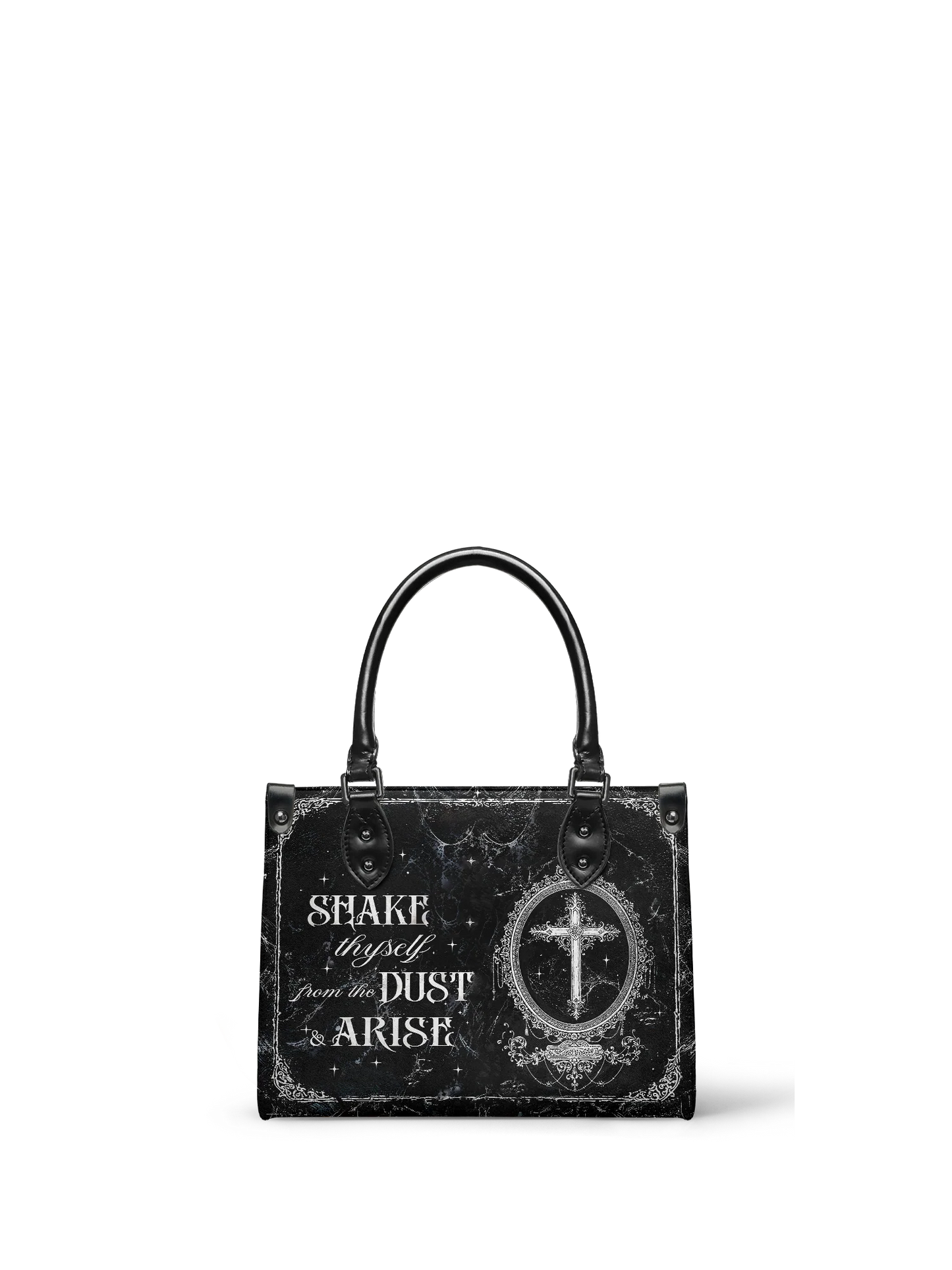 "Dustveil" - Small Leather Handbag Matching Set (FREE WALLET)