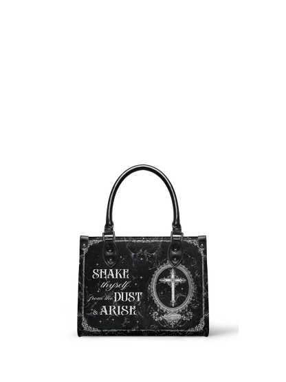 "Dustveil" - Small Leather Handbag Matching Set (FREE WALLET)