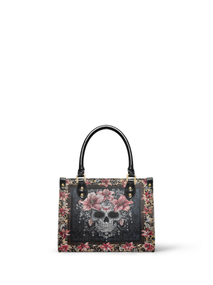 "Roselace" Small Leather Bag Matching Set (FREE WALLET)