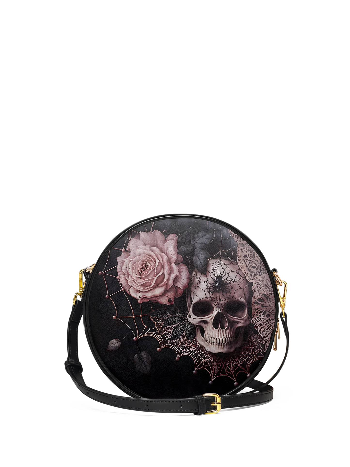 "Venomina" Circle Crossbody Bag