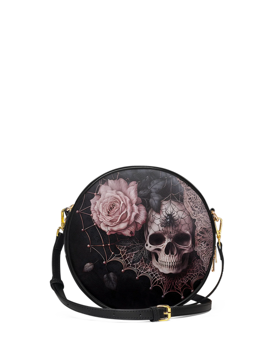 "Venomina" Circle Crossbody Bag