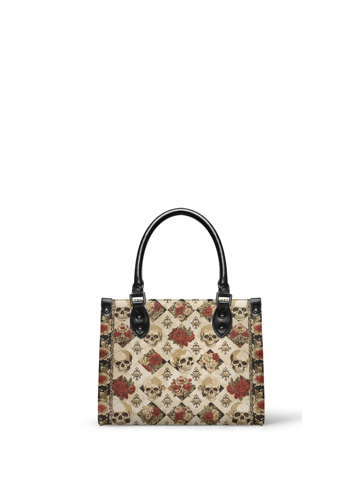 "Mournaire" - Small Leather Handbag Matching Set (FREE WALLET)