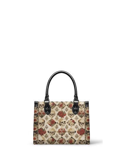 "Mournaire" - Small Leather Handbag Matching Set (FREE WALLET)