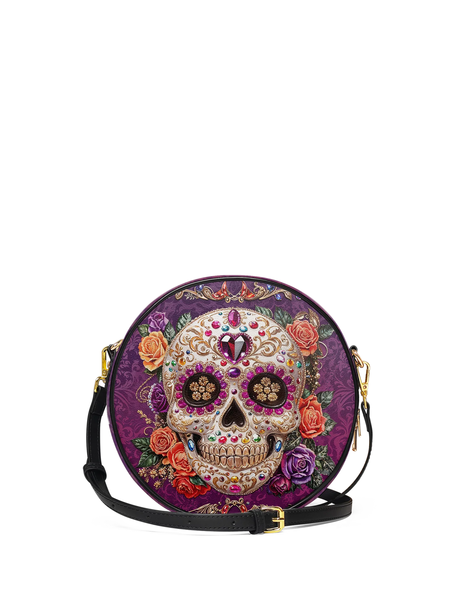 "Catrinelle" Circle Crossbody Bag