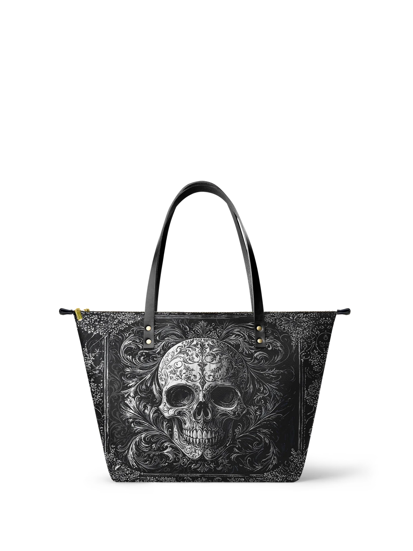 "Obscuria" Leather Tote Bag Matching Set (FREE WALLET)