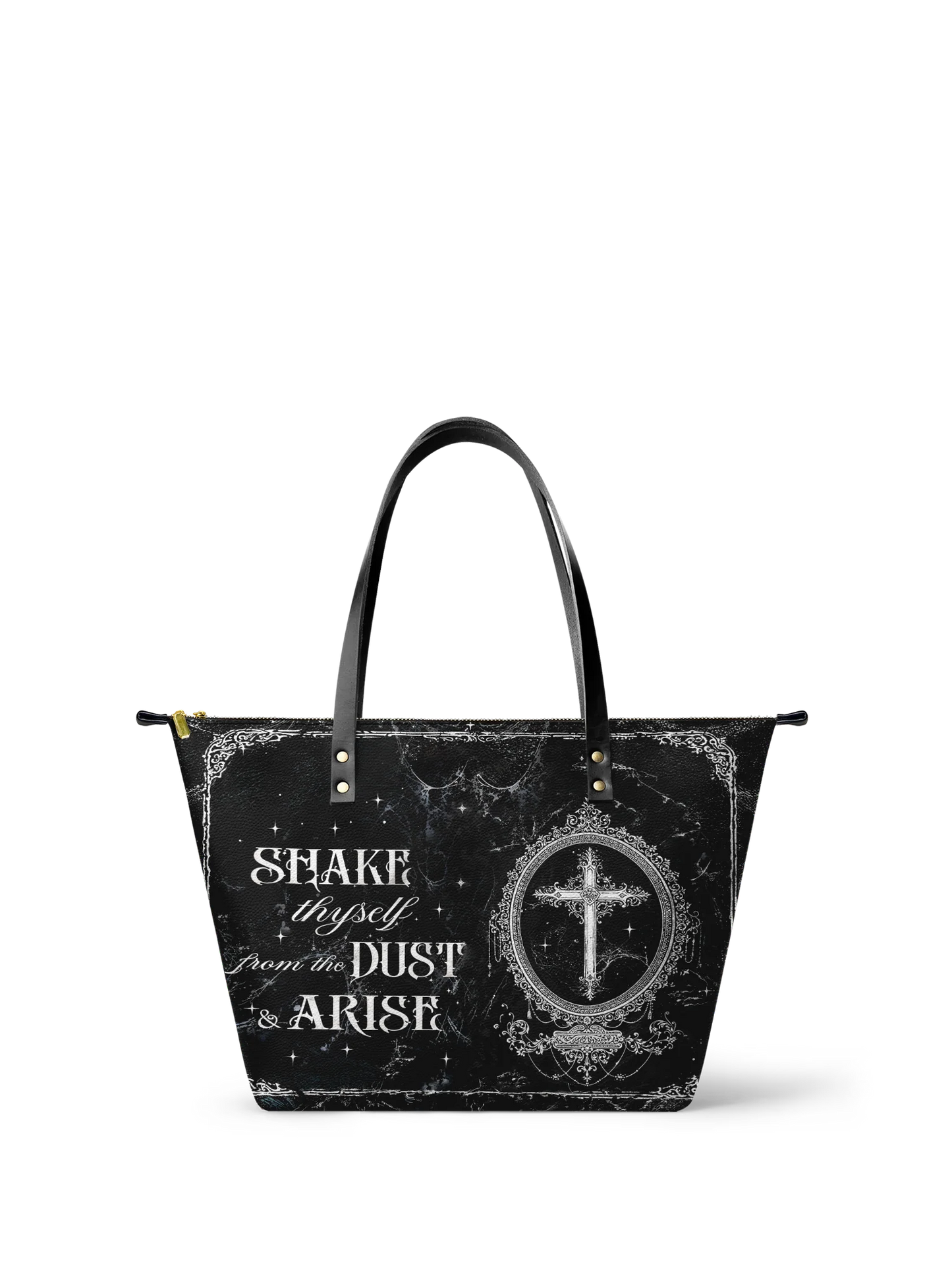 "Dustveil" Leather Tote Bag Matching Set (FREE WALLET)