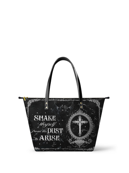 "Dustveil" Leather Tote Bag Matching Set (FREE WALLET)