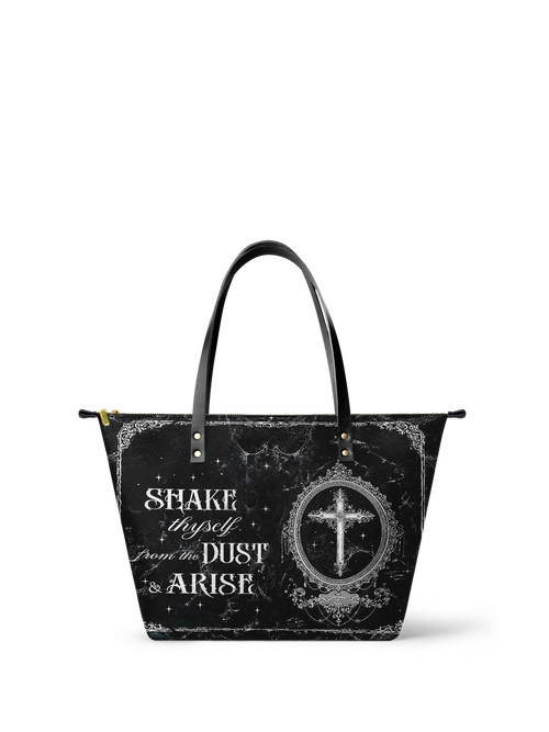 "Dustveil" Leather Tote Bag Matching Set (FREE WALLET)