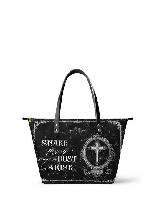 "Dustveil" Leather Tote Bag Matching Set (FREE WALLET)