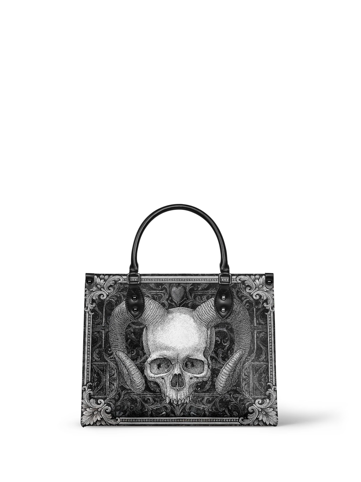 "Grimcrown" - Leather Handbag Matching Set (FREE WALLET)