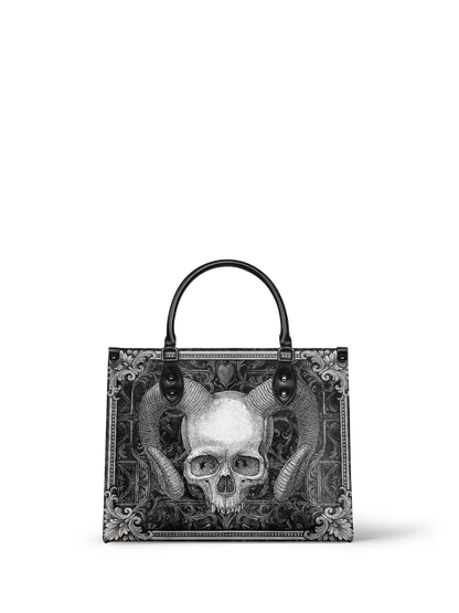 "Grimcrown" - Leather Handbag Matching Set (FREE WALLET)