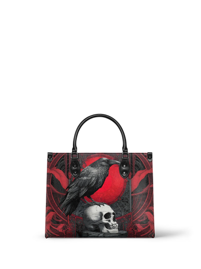 "Bloodraven"- Leather Handbag Matching Set (FREE WALLET)