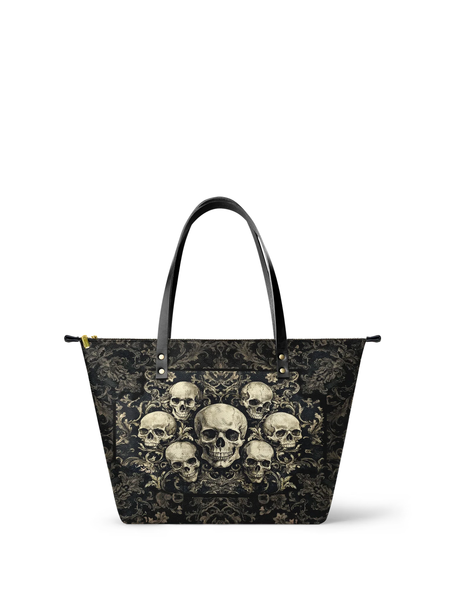 "Deathmark" Leather Tote Bag Matching Set (FREE WALLET)