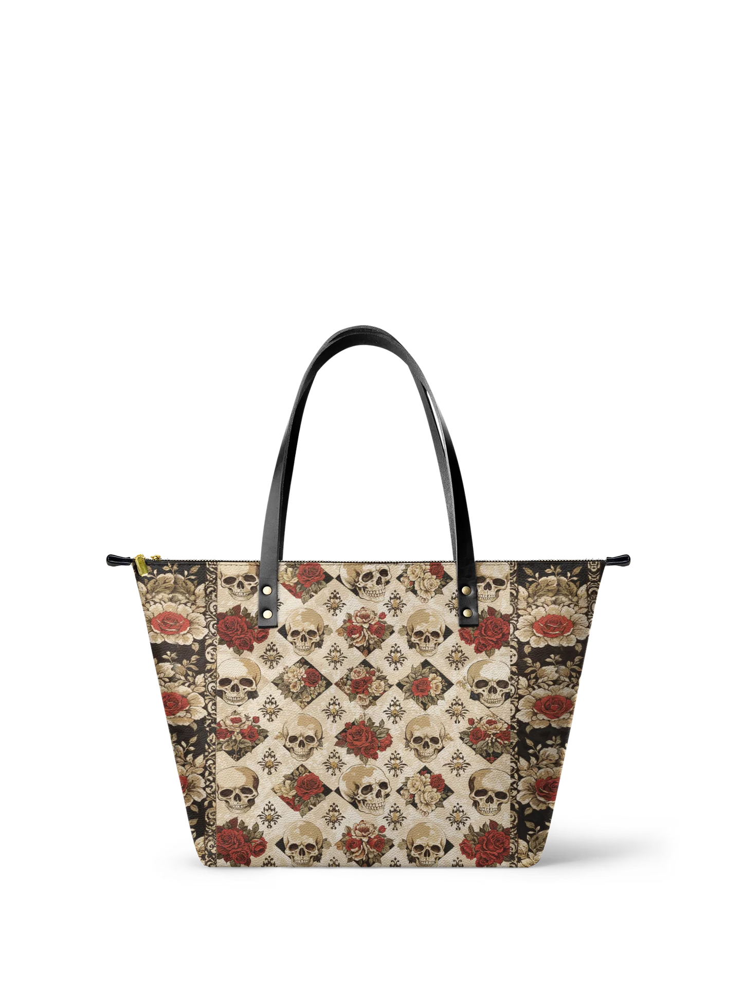 "Mournaire" Leather Tote Bag Matching Set (FREE WALLET)