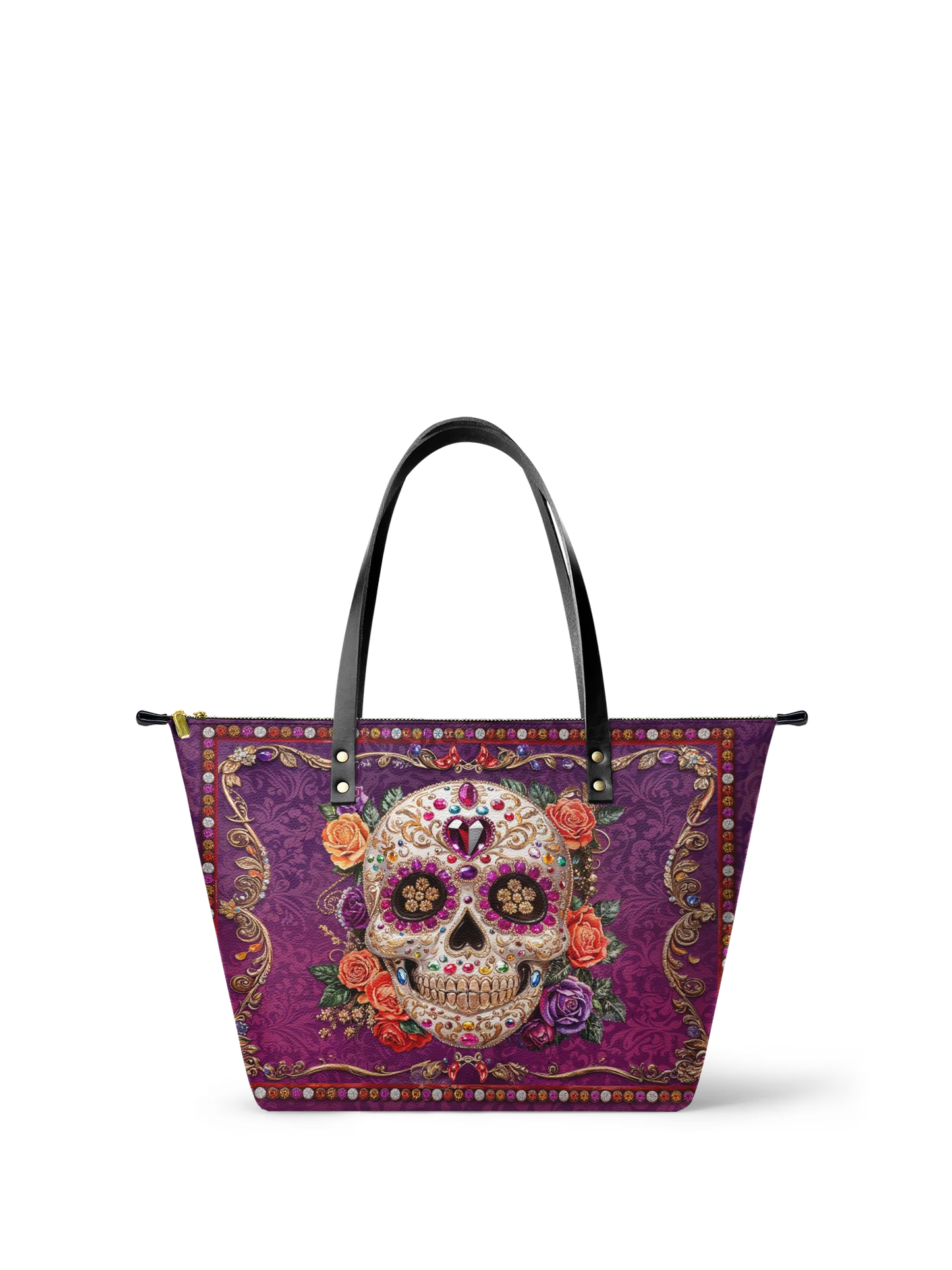 "Catrinelle" Leather Tote Bag Matching Set (FREE WALLET)