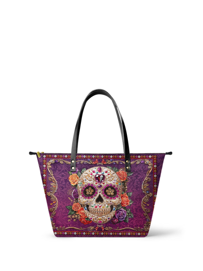"Catrinelle" Leather Tote Bag Matching Set (FREE WALLET)