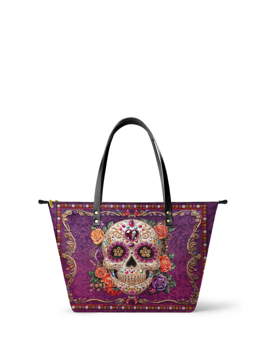 "Catrinelle" Leather Tote Bag Matching Set (FREE WALLET)