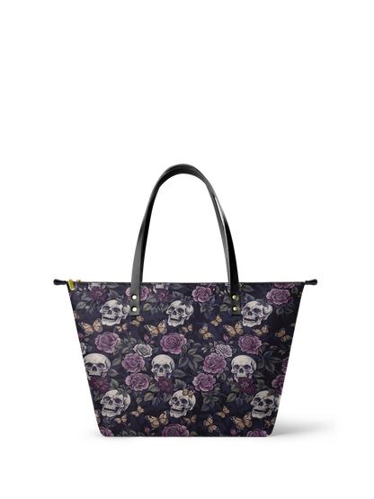 "Noctaflora" Leather Tote Bag Matching Set (FREE WALLET)