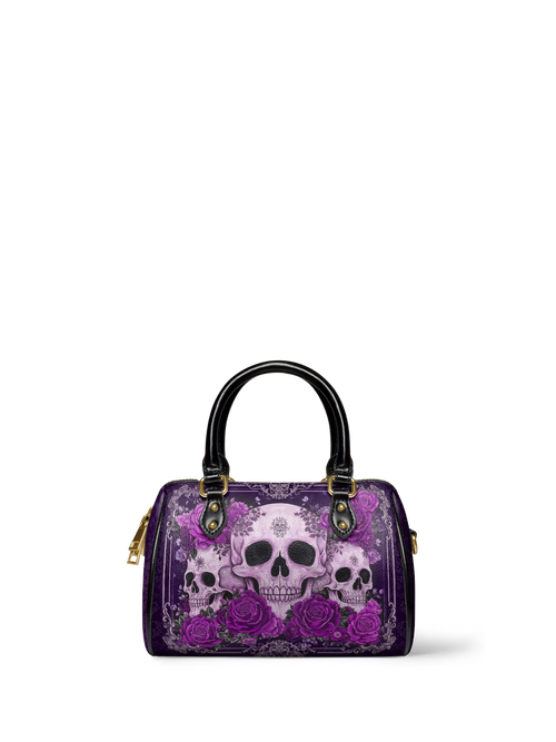 "Bloodrose" Poison Plum Mini Satchel