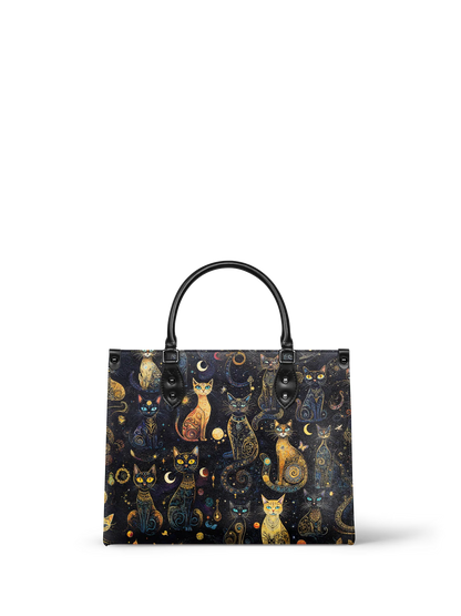 "Lunacat" - Leather Handbag Matching Set (FREE WALLET)