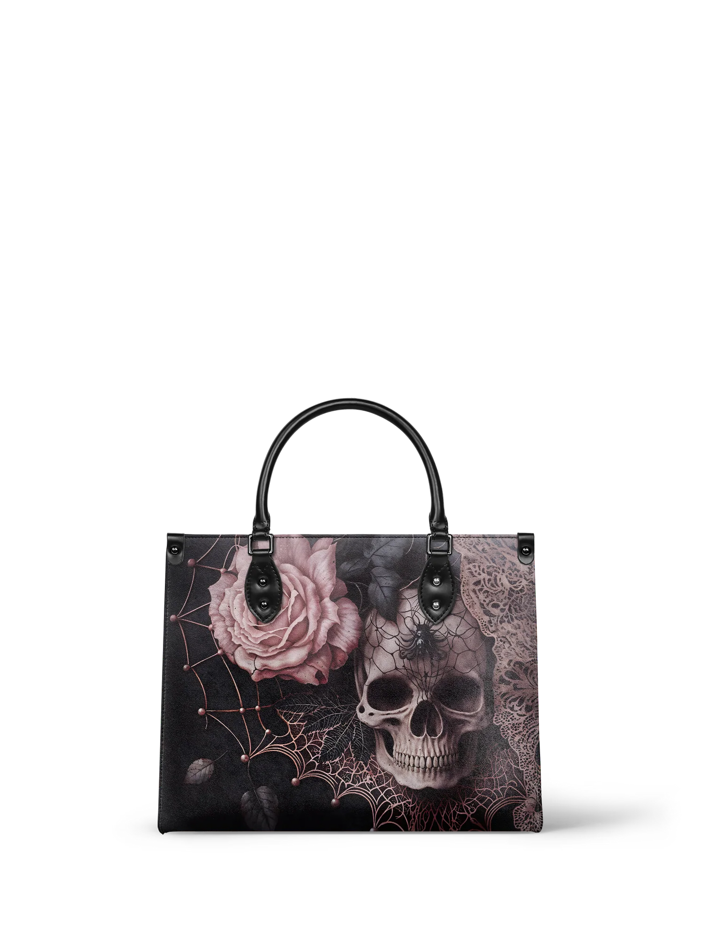 "Venomina" - Leather Handbag Matching Set (FREE WALLET)
