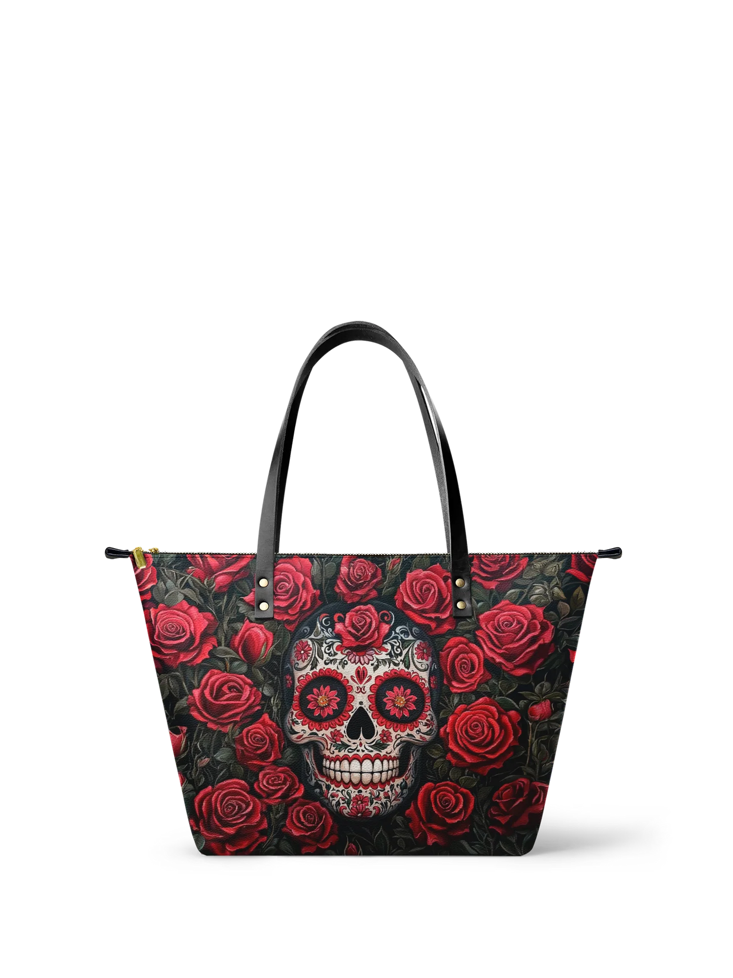 "La Roja" Leather Tote Bag Matching Set (FREE WALLET)