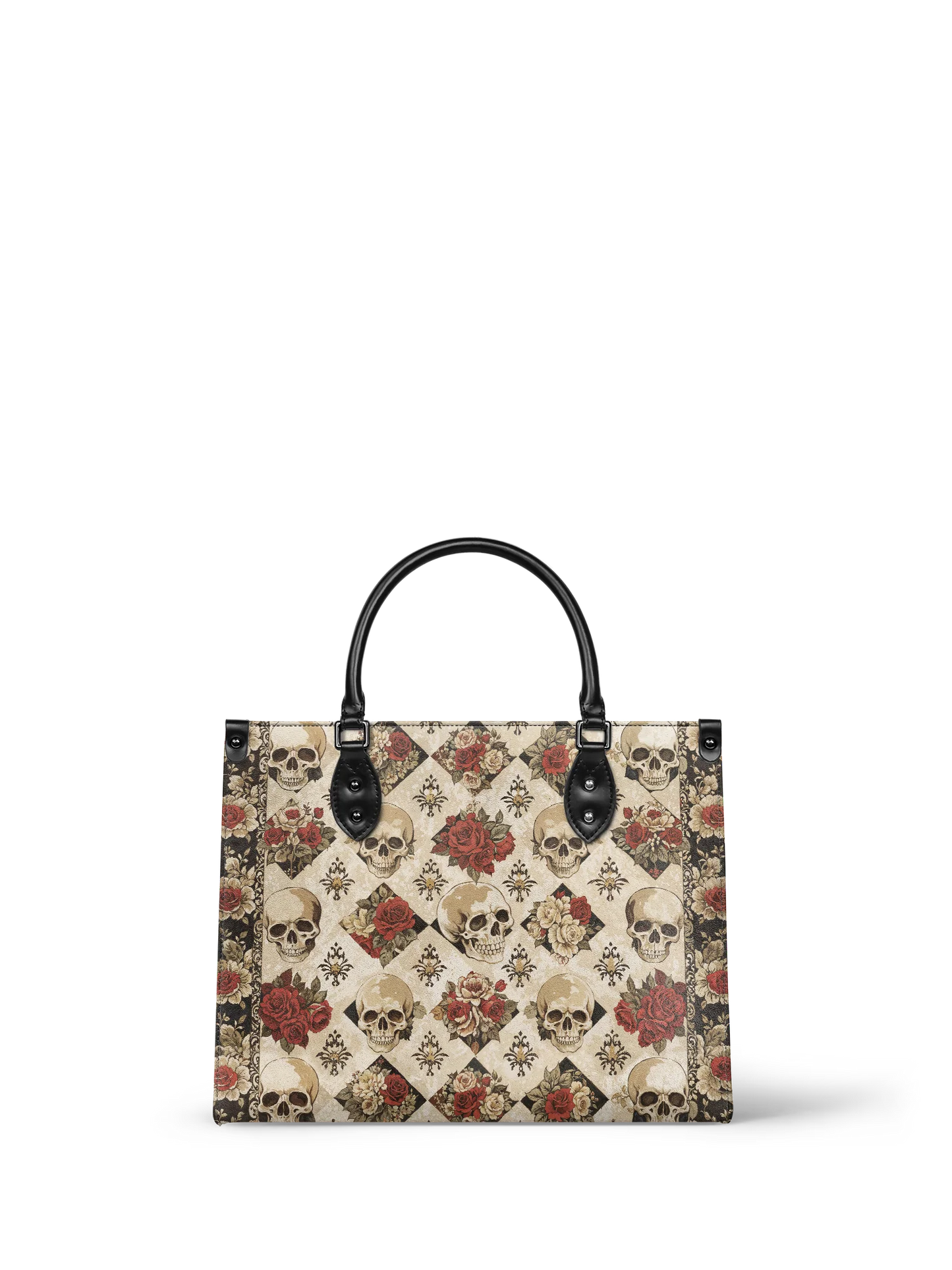 "Mournaire" - Leather Handbag Matching Set (FREE WALLET)
