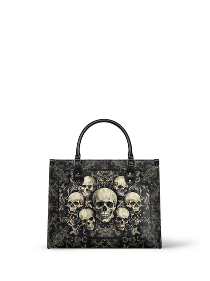 "Deathmark" - Leather Handbag Matching Set (FREE WALLET)
