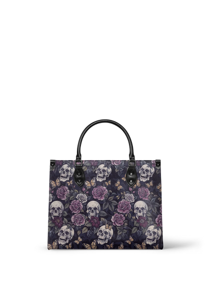 "Noctaflora" - Leather Handbag Matching Set (FREE WALLET)