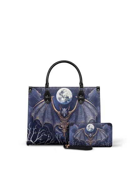 "Moonreaver" - Leather Handbag Matching Set (FREE WALLET)