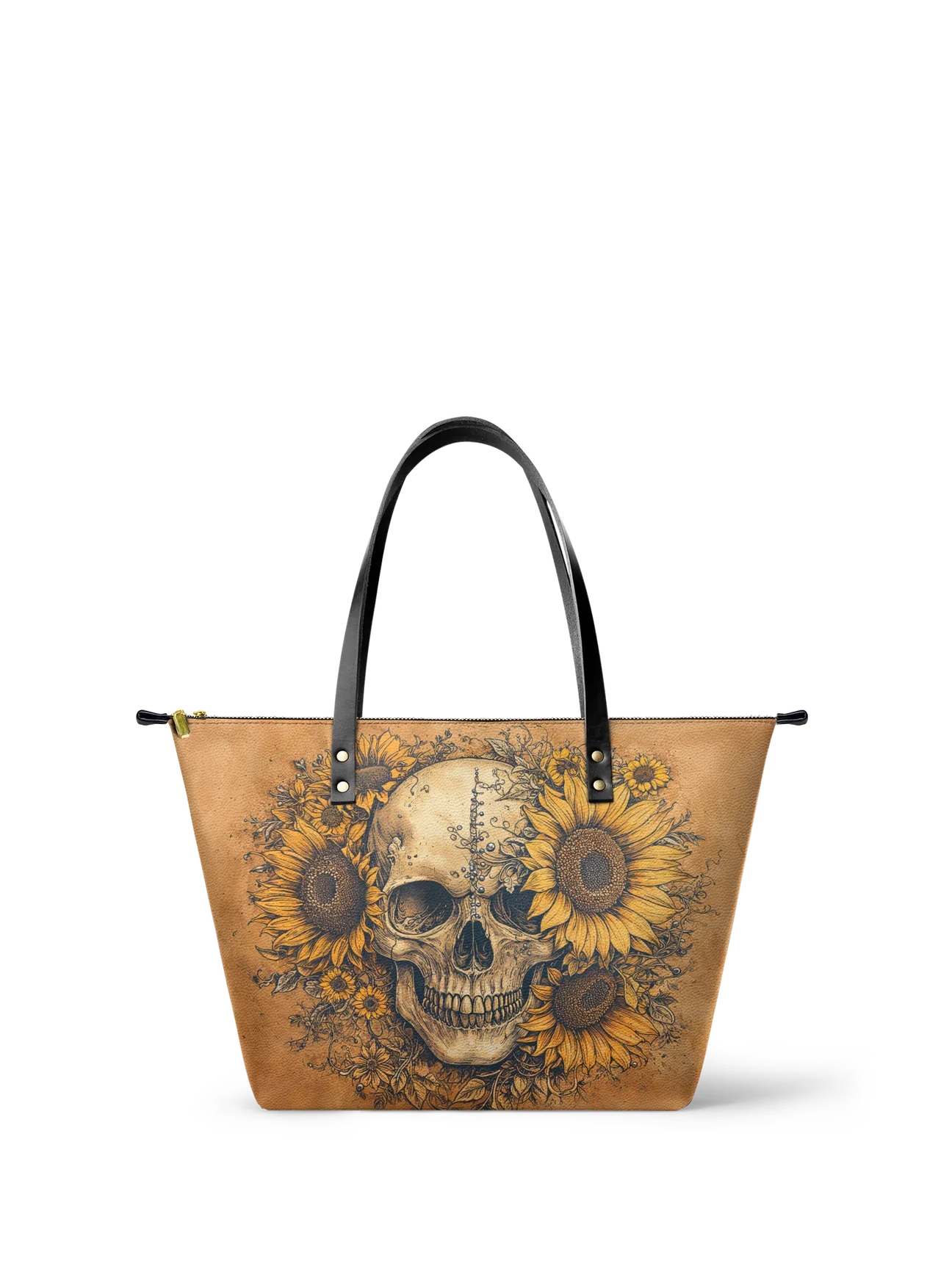 "Heliovoid" Leather Tote Bag Matching Set (FREE WALLET)