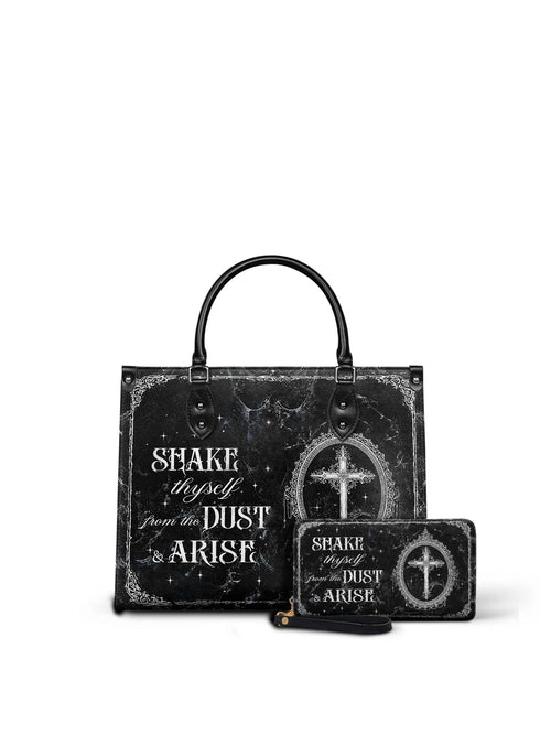 "Dustveil" - Leather Handbag Matching Set (FREE WALLET)